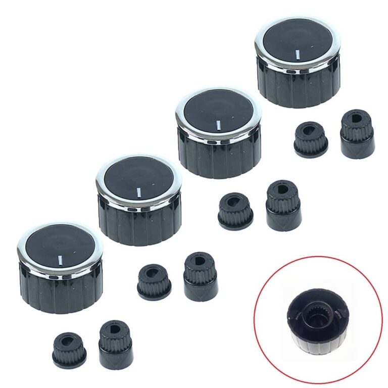 Beko Ankastre Set Üstü Ocak Düğmesi 4'lü Takım - Uyumlu Ocak Kontrol Düğmeleri Yedek Seti