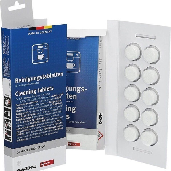 Kahve Espresso Makinesi Temizleme Tableti 20 adet Bsh Smns ile uyumlu