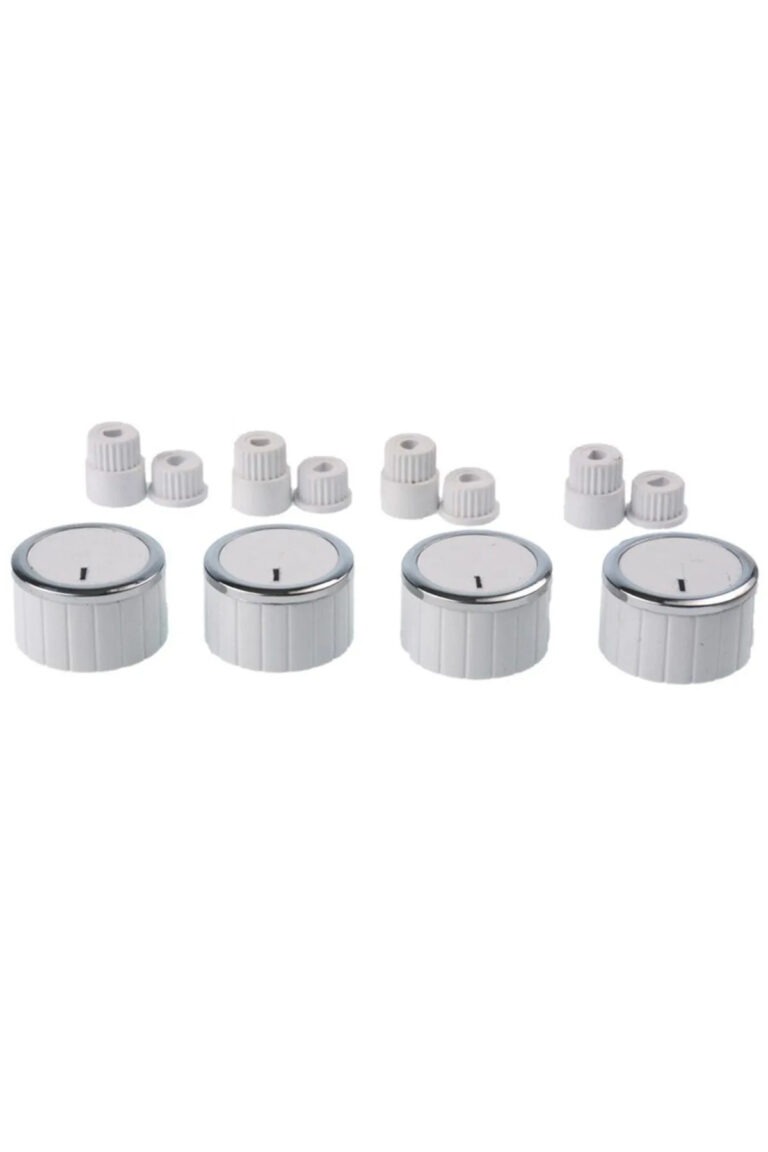 Universal Ocak ve Fırın Düğme Seti Beyaz Inox