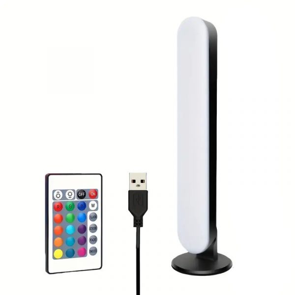 1 adet rgb led ışık barı 16 renk 4 mod usb ır uzaktan kumanda