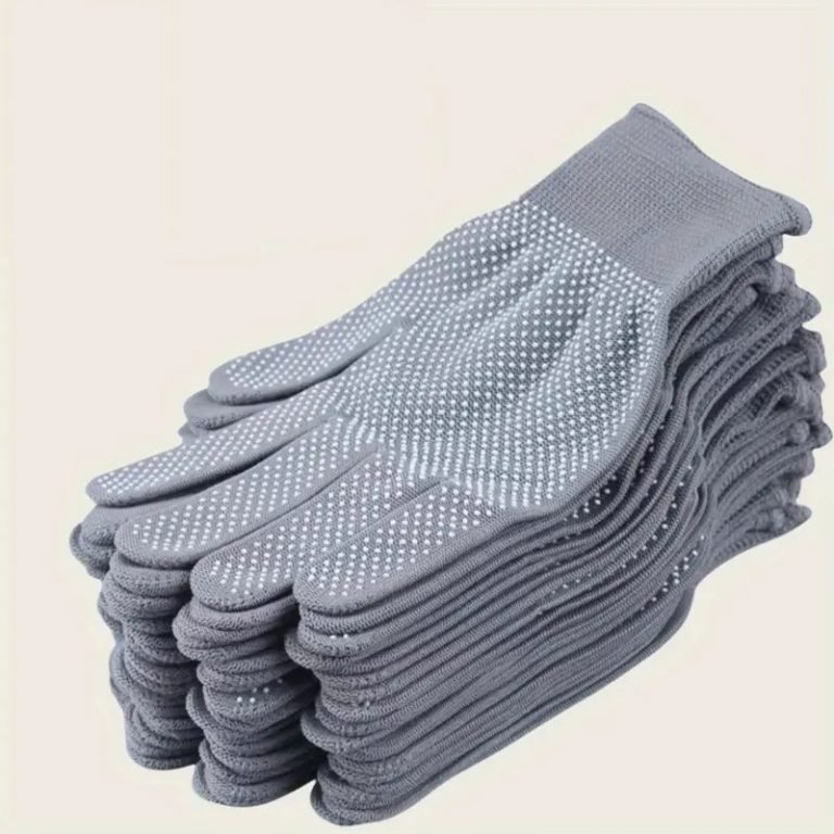 10 adet 5 çift Desenli Naylon Outdoor Eldivenler Dış Mekan Bisiklet Sürüşü Kampçılık