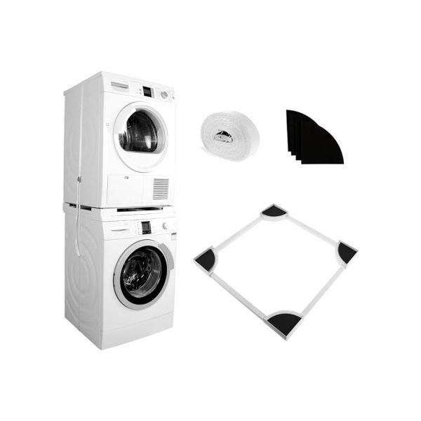 Çamaşır makinesi ve Kurutma makinesi Üst Üste İstifleme kiti