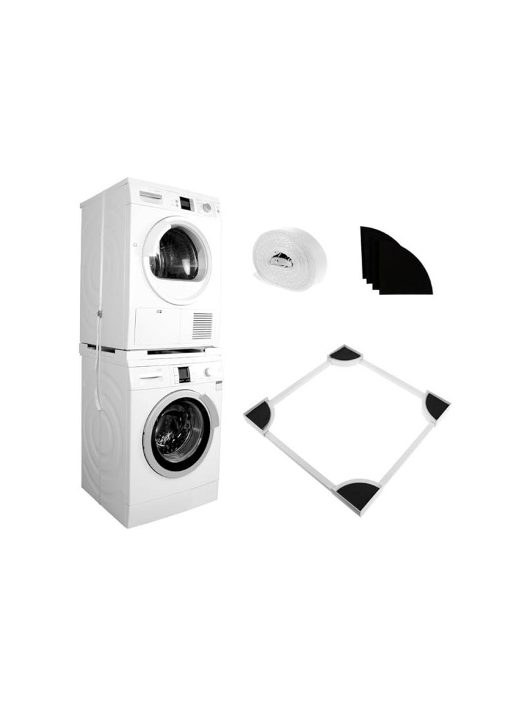 Çamaşır makinesi ve Kurutma makinesi Üst Üste İstifleme kiti