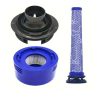Dikey süpürge yedek parçaları Dysn V7 V8 Vakumlu Motor Arka Kapak Ön Filtre seti