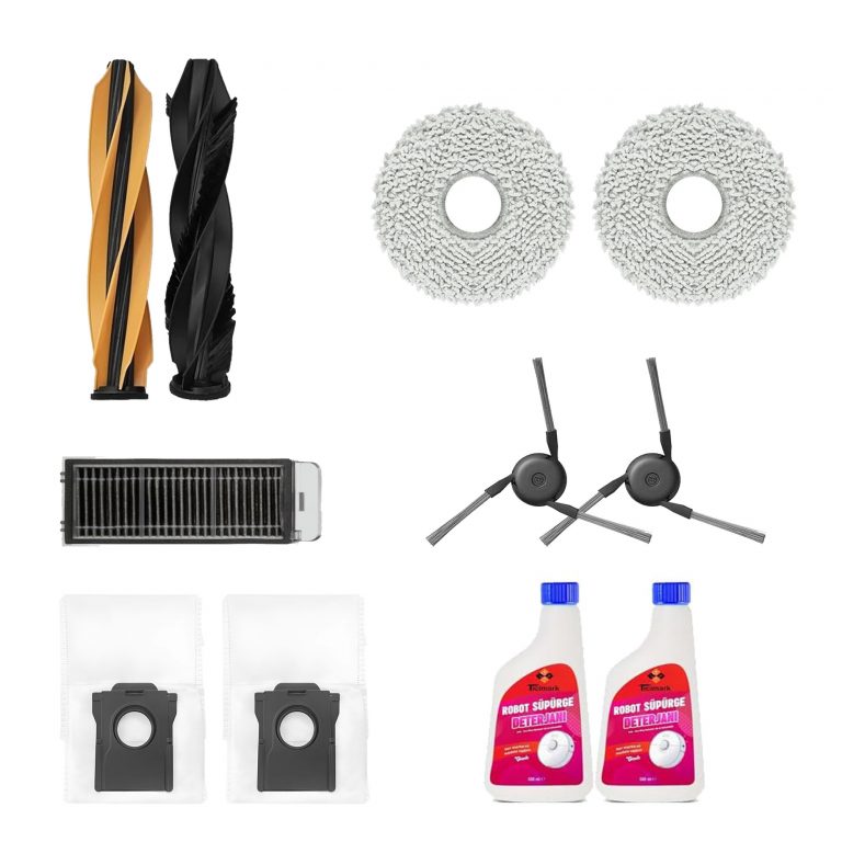 Dreame X50 Ultra Robot Süpürge Uyumlu 11 Parçalı Aksesuar Seti