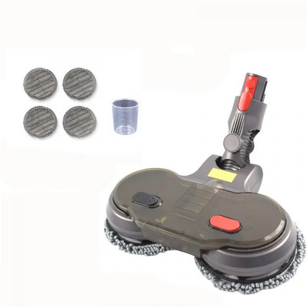 Dyson ile uyumlu V7-V8-V10-V11 Uyumlu Elektrikli Mop Başlığı Çıkarılabilir Su Tankı ile