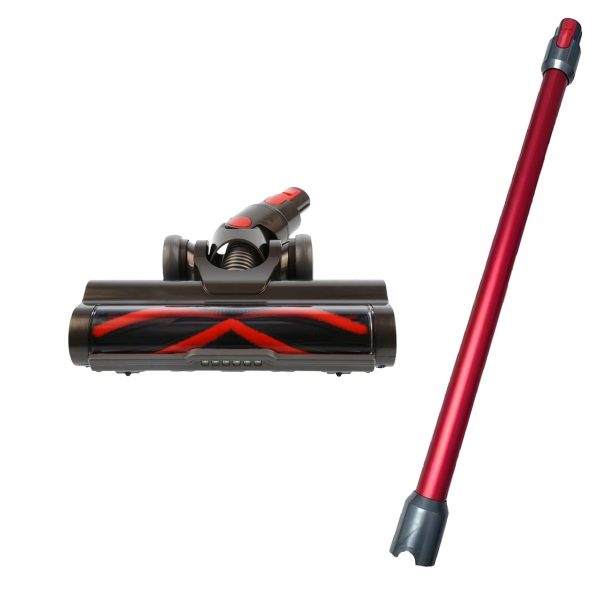 Dyson ile uyumlu V7-V8-V10-V11-V15 Serisi LEDli Turbo Süpürge Başlığı + Süpürge Borusu Ultra Set