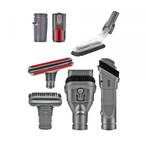Dyson ile uyumlu Yedek Aksesuar V8 V10 V11 DC19 DC35 DC37 DC52 DC59 İle Uyumlu Mini Başlık 7 parça