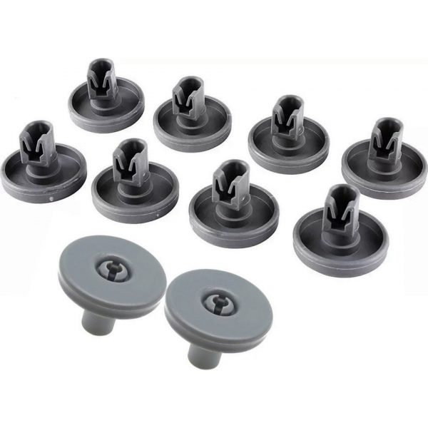 Electrolux Aeg ile uyumlu Bulaşık Makinesi Alt Sepet Tekerlek 8 Adet