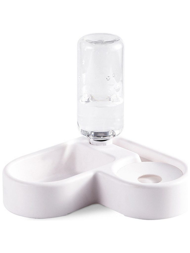 Kediler ve Köpekler İçin 1 Adet Otomatik Mama ve Su Kabı