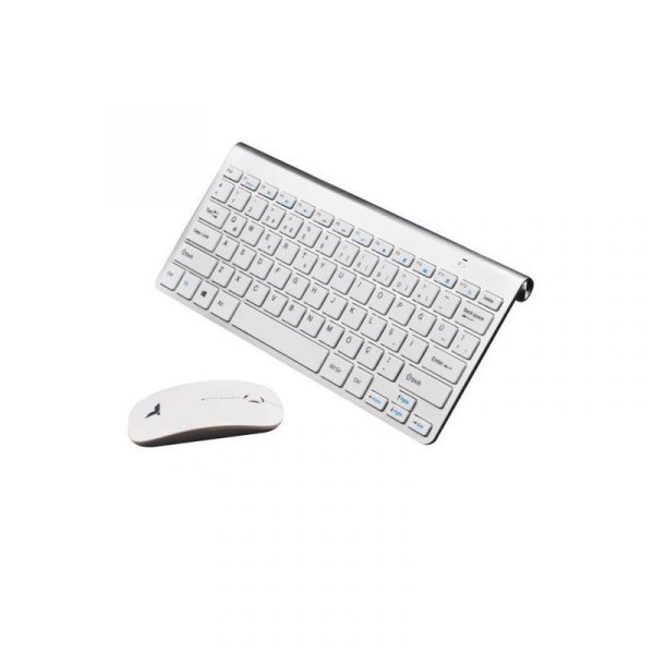 Klavye Mouse Seti Akıllı Kablosuz TCM05 Beyaz