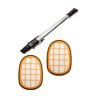 Philips Xc8049 Xc8043 Fc 6823 Xc7043 Speed pro Max ile Uyumlu Teleskobik Boru + Filtre Seti