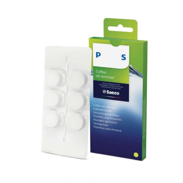 Philips ve Saeco Tam Otomatik Kahve Makineleri Uyumlu Yağ Çözücü Tablet Seti