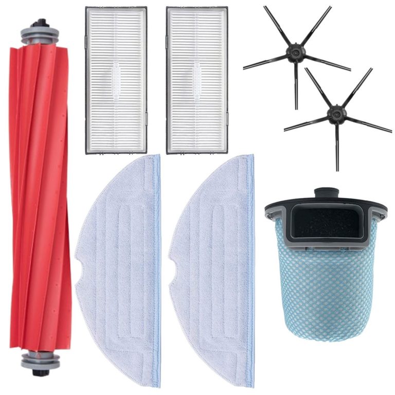 Roborock S7 Serisi / S7 MaxV Uyumlu Aksesuar Kiti: Ana Fırça + HEPA Filtre + Dock Ön Filtre