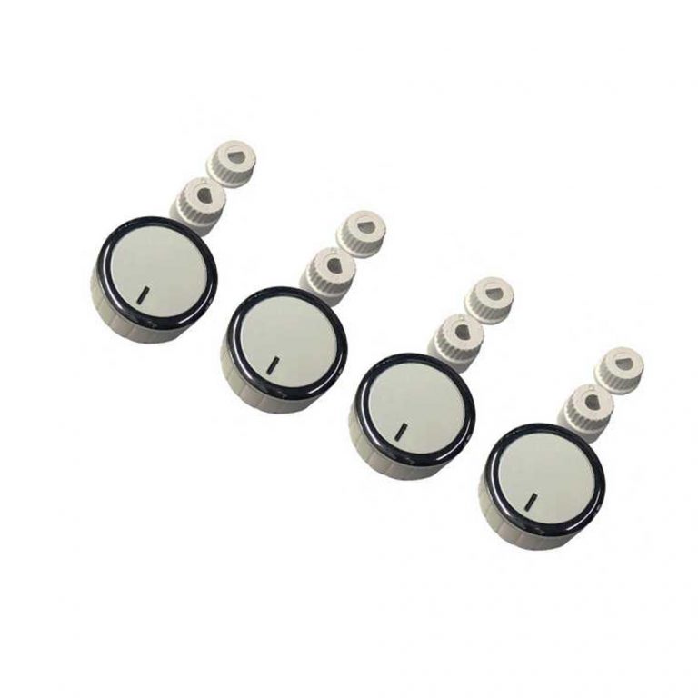 Üniversal Ankastre ocak fırın Düğme seti beyaz Plus