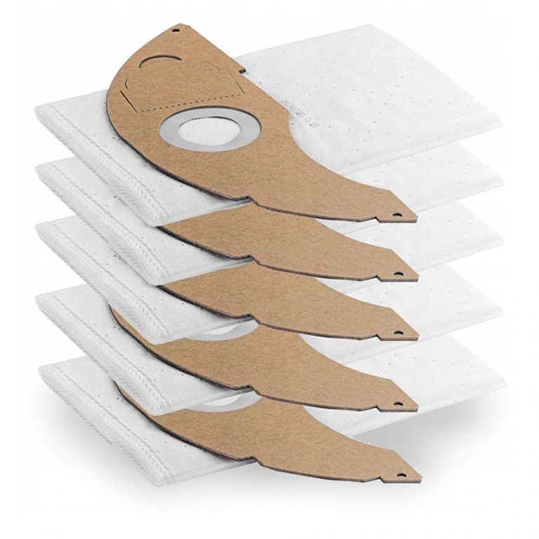 Yırtılmaz Sentetik Kumaş! Kärcher NT 22/1 Süpürge Yüksek Performanslı Toz Torbası (5'li)