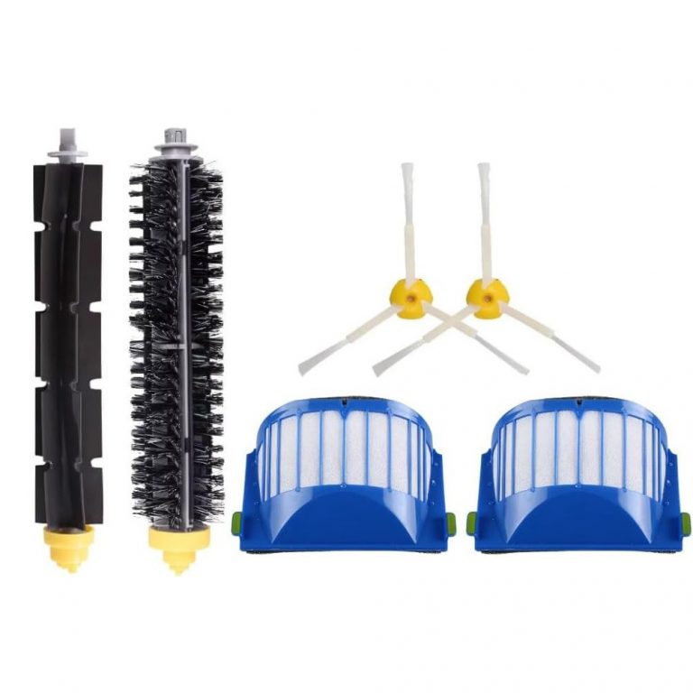 iRobot Roomba 600 605 606 620 630 650 660 671 693 Yedek Ana Fırça Filtre Yan Fırça 6 adet set