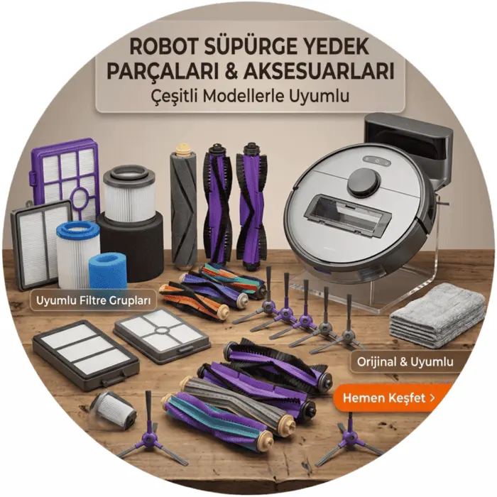 Robot Süpürge  Aksesuarlar
