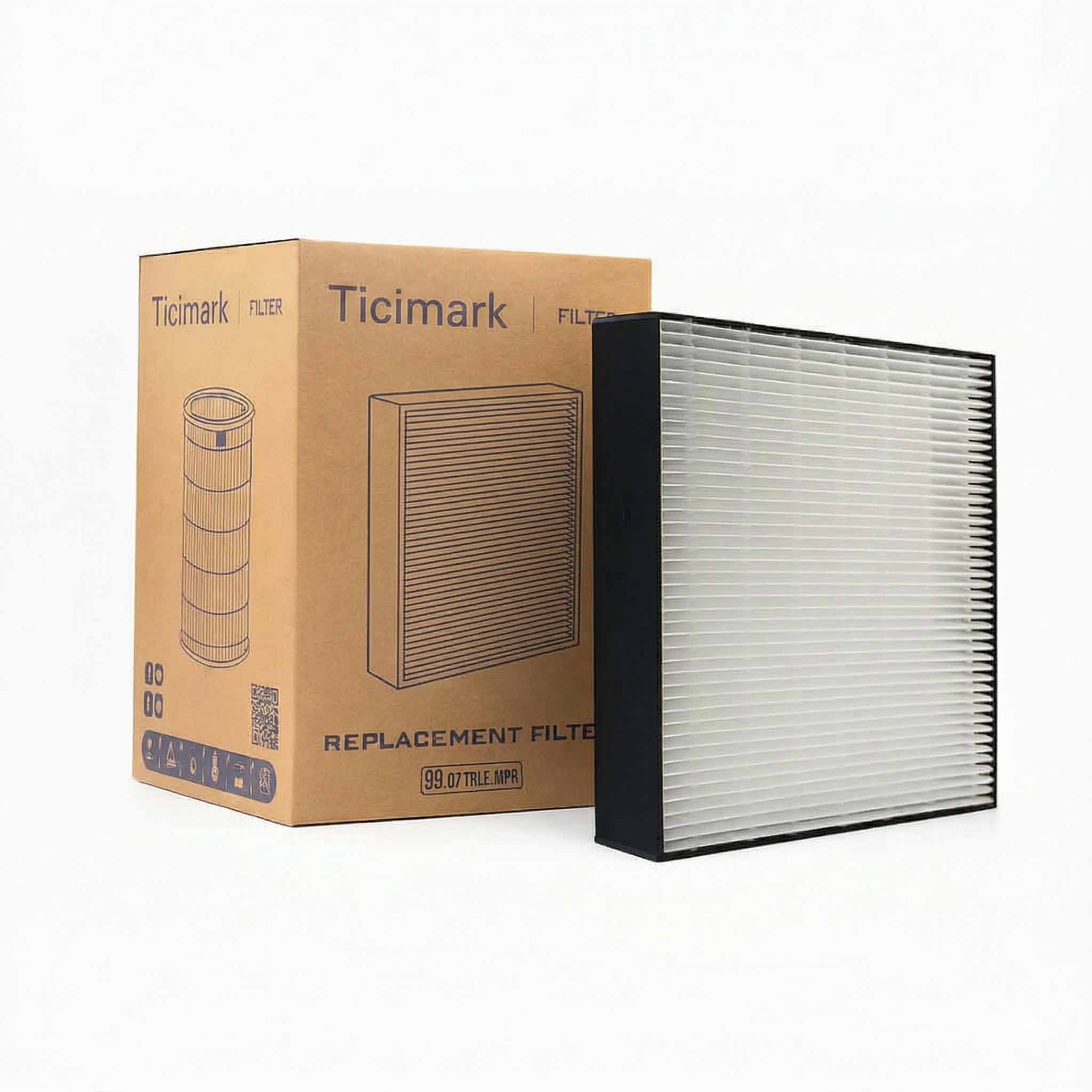 Daikin MC40 - MC50 -MCK55 Hava Temizleyici Uyumlu Hepa Filtre Daikin MC40 - MC50 -MCK55 Hava Temizleyici Uyumlu Hepa Filtre
