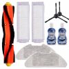 Ticimark Model Xiaomi İle Uyumlu Vacuum Mop 2 Pro (MJST1SHW) Siyah Uyumlu Yedek Ultraset 9 Parça